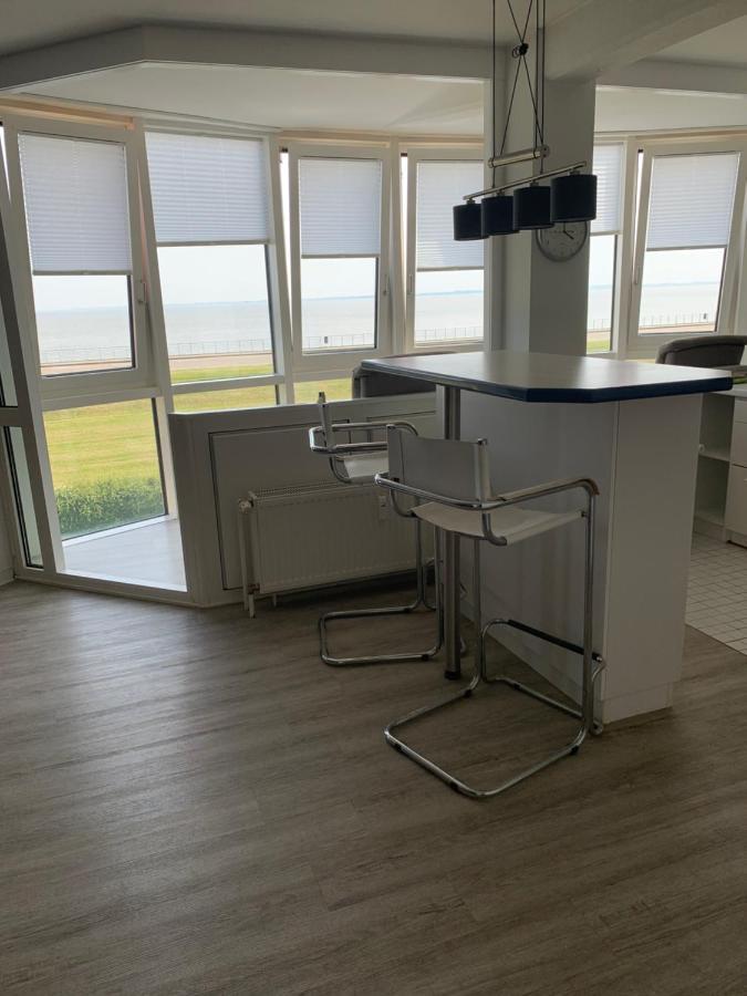 Fewo Mit Meerblick - Direktzugang Zur Nordsee Appartement Wilhelmshaven Buitenkant foto