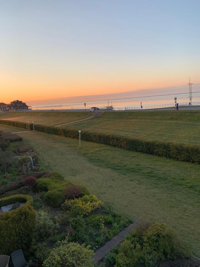 Fewo Mit Meerblick - Direktzugang Zur Nordsee Appartement Wilhelmshaven Buitenkant foto