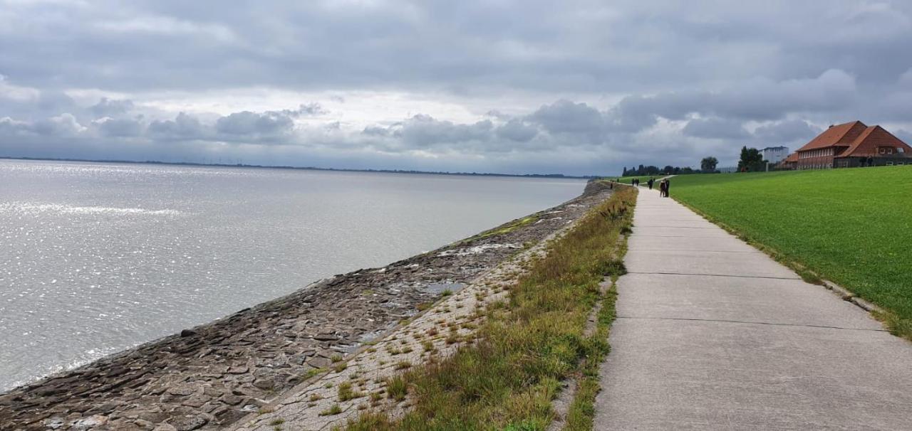 Fewo Mit Meerblick - Direktzugang Zur Nordsee Appartement Wilhelmshaven Buitenkant foto